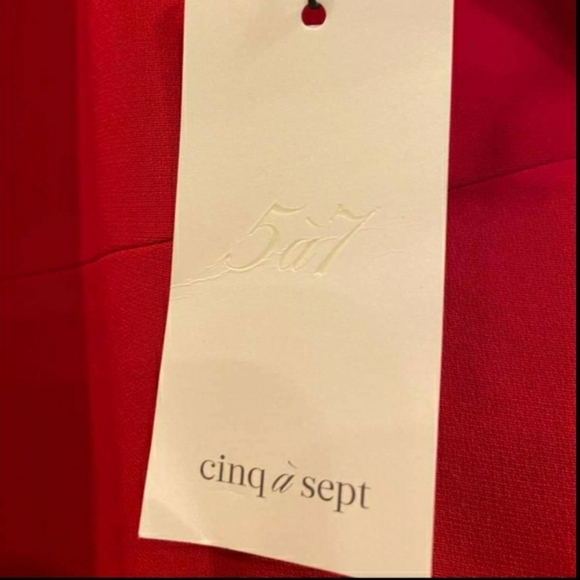 Cinq a Sept Dulcina One-Shoulder Handkerchief-Hem - Picture 8 of 9